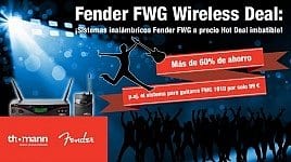 Fender FWG Wireless Deal: ¡Libérate!