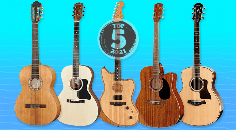 Top 3 des meilleures guitares acoustiques entre 400€ et 600€ en 2021 