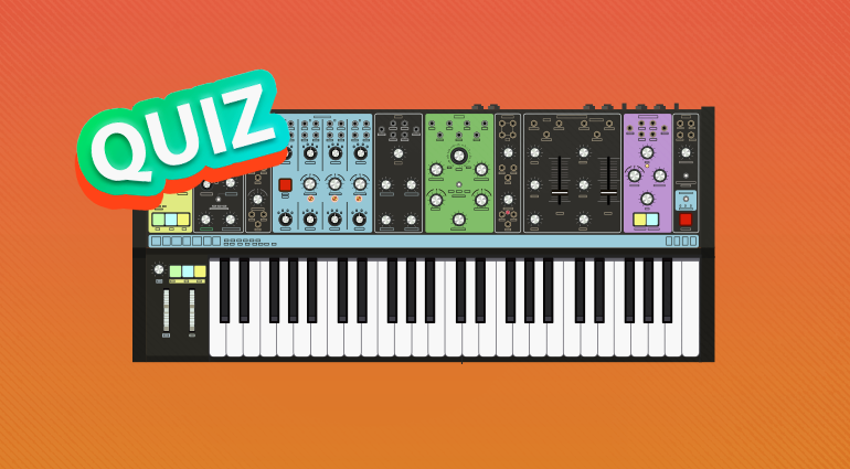 Quiz - In what chronological order were these synths released?