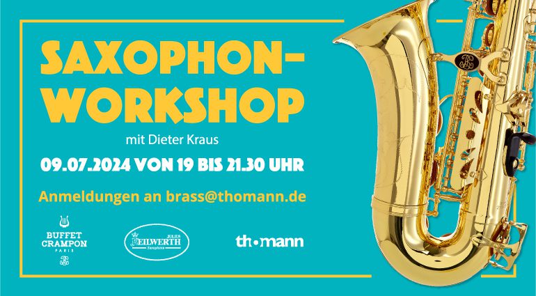 Saxophon Thomann Workshop
