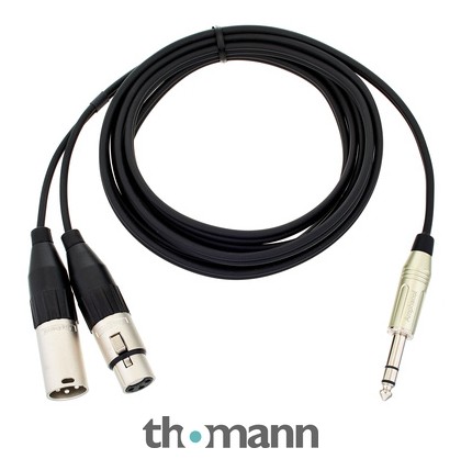 pro snake Adapter Cable XLR - Mini Jack – Thomann France