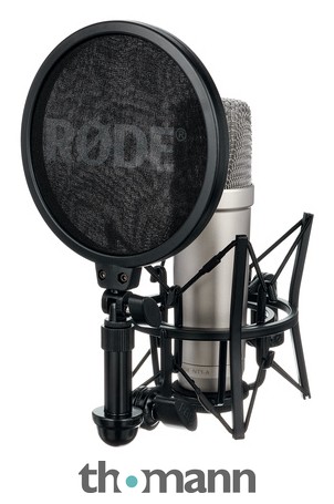 Rode NT1-A-MP Stereo Studio Vocal Cardioid Condenser Microphone : Musical  Instruments 