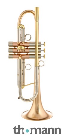 Adams A4 Gold Brass Bb Trumpet - Satin Lacquer - The Music Place