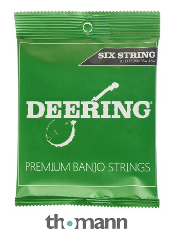 Deering 6 string Banjo String Set Thomann UK