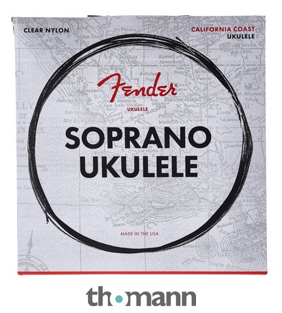 Fender 90s Soprano Ukulele Strings Thomann Ellada