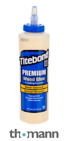 Colle à bois Titebond III 3 Ultimate, imperméable, résistante aux
