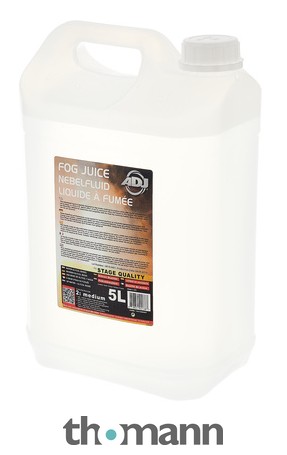 American DJ Fog Juice CO2 liquido per macchina del fumo, 5 l