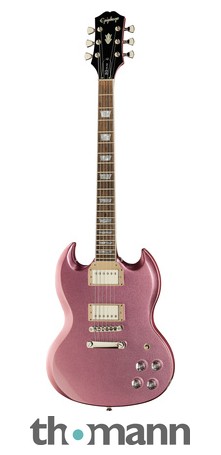 epiphone sg purple