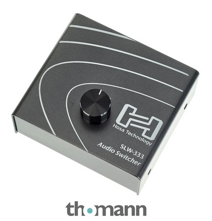 Hosa SLW-333 – Thomann UK - Audio switcher