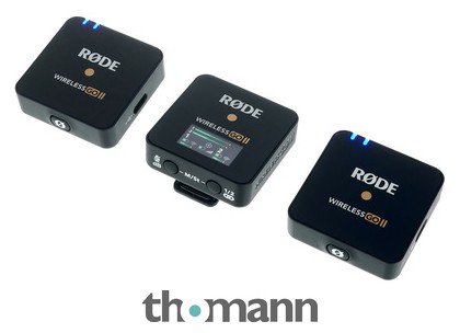 User manual Røde Wireless GO II (English - 2 pages)