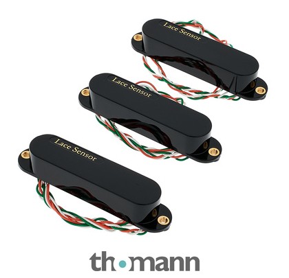 Lace Pickups Sensor Gold 3 Pack BK – Thomann UK