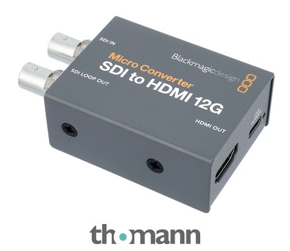 Blackmagic Design MC SDI-HDMI 12G wPSU – Thomann United States