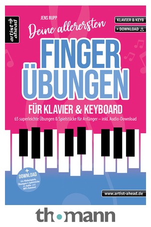 Artist Ahead Musikverlag Allerersten Fingerübungen – Thomann Norway