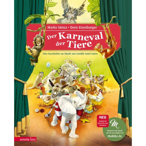 Annette Betz Verlag Der Karneval der Tiere