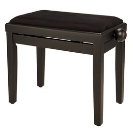 Banquette tabouret siège pour piano hauteur réglable 61L x 32l x 47-57H cm  assise simili cuir blanc 61x32x57cm Blanc - Cdiscount Maison