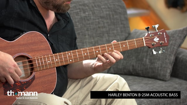 Harley Benton B-25M Acoustic Bass – Thomann United States