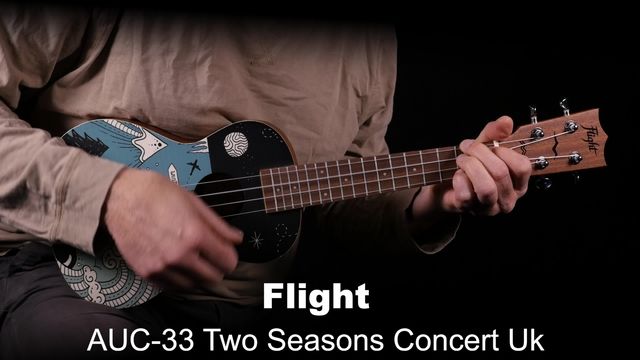 Flight Auc-33 Two Seasons Spruce ウクレレ - labaleinemarseille.com