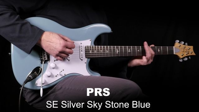 PRS SE Silver Sky Stone Blue – Thomann United States